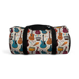Musical Instruments Design 03 on Duffel Bag - Lovely Design For Music Lovers