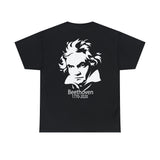 Beethoven Image on Unisex Heavy Cotton Tee