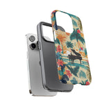 Tropical Piano iPhone Case - Floral Design for Music Lovers