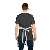 Tropical Piano Print Apron with 5-Color Straps | Perfect for Cooking & BBQ
