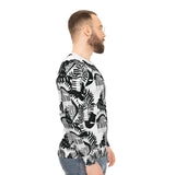 Piano Keys Design 02 on Lightweight Sweatshirt | Music Lover's Gift