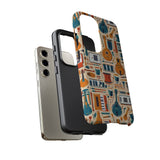 Musical Instruments Design 01 on Samsung Galaxy Phone Case - Floral Design for Music Lovers
