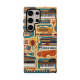 Musical Instruments Design 02 on Samsung Galaxy Phone Case - Beautiful Design for Music Lovers
