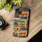 Musical Instruments Design 02 on iPhone Case - Lovely Design for Music Lovers