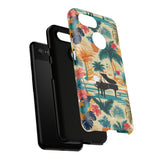 Tropical Piano Google Pixel Phone Case - Floral Design for Music Lovers