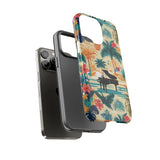 Tropical Piano iPhone Case - Floral Design for Music Lovers