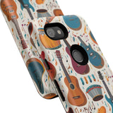Musical Instruments Design 03 on Google Pixel Phone Case - Beautiful Design for Music Lovers