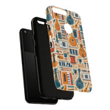 Musical Instruments Design 01 on Google Pixel Phone Case - Floral Design for Music Lovers