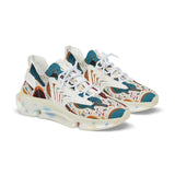 Musical Instruments Design 03 on Men's Mesh Sneakers - Perfect for Summer Adventures