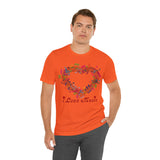 Copy of I Love Music Unisex Jersey Short Sleeve Tee (colour choices)