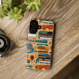 Musical Instruments Design 02 on Google Pixel Phone Case - Beautiful Design For Music Lovers