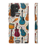 Musical Instruments Design 03 on Samsung Galaxy Phone Case - Beautiful Design for Music Lovers