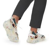 Musical Instruments Design 03 on Men's Mesh Sneakers - Perfect for Summer Adventures