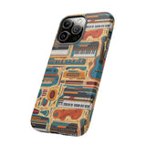 Musical Instruments Design 02 on iPhone Case - Lovely Design for Music Lovers