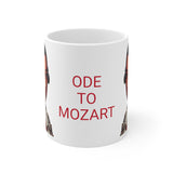 Ode To Mozart Design A on Ceramic Mug 11oz