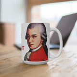 Ode To Mozart - Design A on Mug 15oz