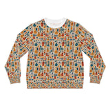Musical Instruments Design 01 on Lightweight Sweatshirt | Music Lover's Gift