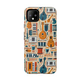 Musical Instruments Design 01 on Google Pixel Phone Case - Floral Design for Music Lovers
