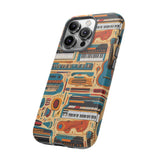 Musical Instruments Design 02 on iPhone Case - Lovely Design for Music Lovers