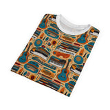 Musical Instruments Design 02 on Unisex Tee for Music Lovers