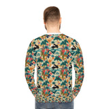 Tropical Piano Design 01 on Lightweight Sweatshirt | Music Lover's Gift