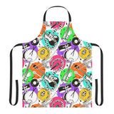 Colourful Musical Instruments Apron (AOP) 1