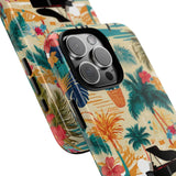 Tropical Piano iPhone Case - Floral Design for Music Lovers
