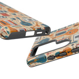 Musical Instruments Design 01 on Samsung Galaxy Phone Case - Floral Design for Music Lovers