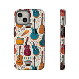 Musical Instruments Design 03 on iPhone Case - Beautiful Design for Music Lovers