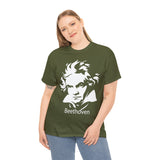 Beethoven Image on Unisex Heavy Cotton Tee