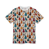 Musical Instruments Design 03 on Unisex Tee for Music Lovers