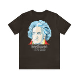 Beethoven Image on Unisex Jersey Short Sleeve Tee