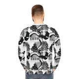 Piano Keys Design 02 on Lightweight Sweatshirt | Music Lover's Gift