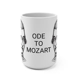 Ode To Mozart - Design C on Mug 15oz