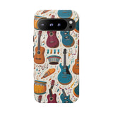 Musical Instruments Design 03 on Google Pixel Phone Case - Beautiful Design for Music Lovers