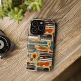 Musical Instruments Design 02 on iPhone Case - Lovely Design for Music Lovers