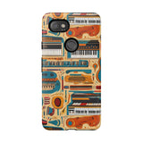 Musical Instruments Design 02 on Google Pixel Phone Case - Beautiful Design For Music Lovers