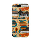 Musical Instruments Design 02 on Google Pixel Phone Case - Beautiful Design For Music Lovers