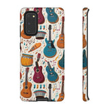 Musical Instruments Design 03 on Samsung Galaxy Phone Case - Beautiful Design for Music Lovers