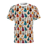 Musical Instruments Design 03 on Unisex Tee for Music Lovers