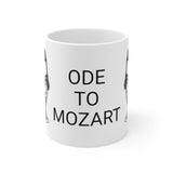 Ode To Mozart - Design C on Mug 11oz