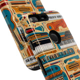 Musical Instruments Design 02 on Google Pixel Phone Case - Beautiful Design For Music Lovers