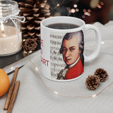 Ode To Mozart - Design B on Mug 11oz