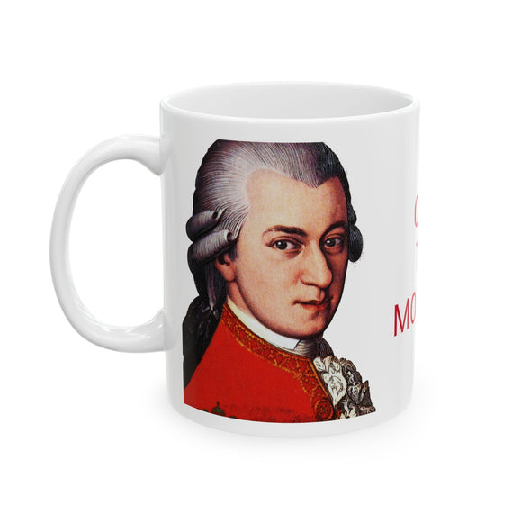 Ode To Mozart Design A on Ceramic Mug 11oz
