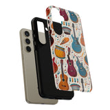 Musical Instruments Design 03 on Samsung Galaxy Phone Case - Beautiful Design for Music Lovers