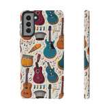 Musical Instruments Design 03 on Samsung Galaxy Phone Case - Beautiful Design for Music Lovers