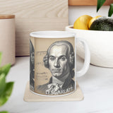 D Scarlatti Portrait on Ceramic Mug 11oz - Musician Gift, Coffee Cup for Music Lovers