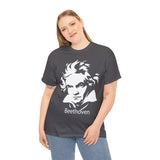 Beethoven Image on Unisex Heavy Cotton Tee