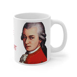 Ode To Mozart Design A on Ceramic Mug 11oz