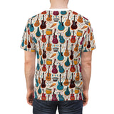 Musical Instruments Design 03 on Unisex Tee for Music Lovers